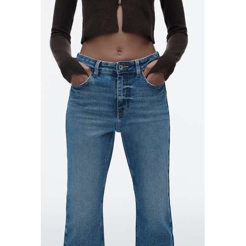 자라 Zara MINI FLARE JEANS Z1975