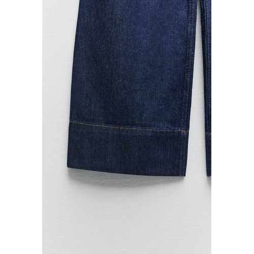 자라 Zara Z1975 WIDE LEG JEANS WITH DARTS