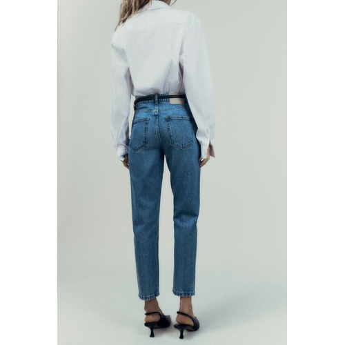 자라 Zara Z1975 MOM FIT JEANS