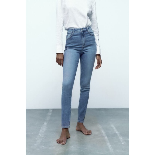 자라 Zara HIGH RISE TRF SCULPT SKINNY JEANS