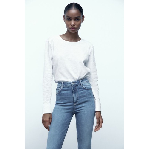 자라 Zara HIGH RISE TRF SCULPT SKINNY JEANS