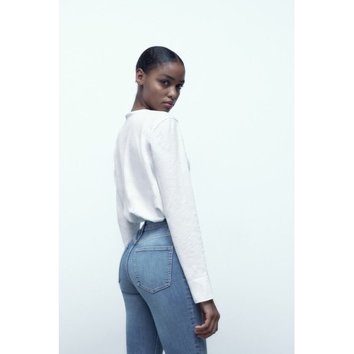 자라 Zara HIGH RISE TRF SCULPT SKINNY JEANS