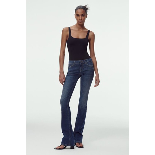 자라 Zara ZW THE LOW RISE BOOTCUT JEANS