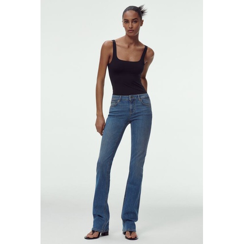 자라 Zara ZW THE LOW RISE BOOTCUT JEANS