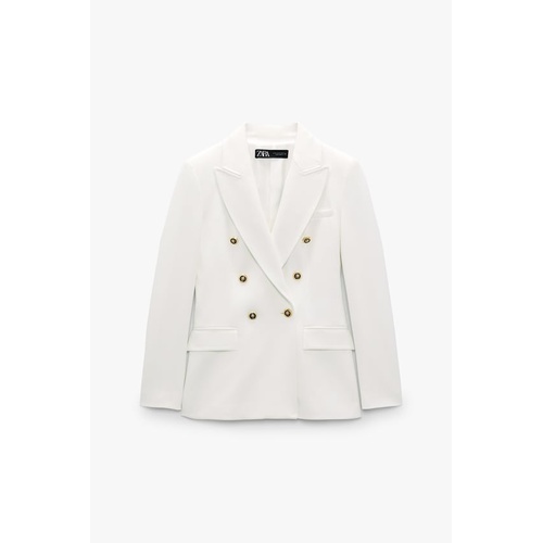 자라 Zara TAILORED DOUBLE BREASTED BLAZER