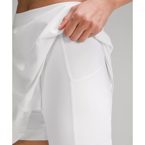 룰루레몬 Lululemon Asymmetrical Pleated Tennis Skirt