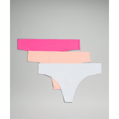 룰루레몬 Lululemon InvisiWear Mid-Rise Thong Underwear 3 Pack