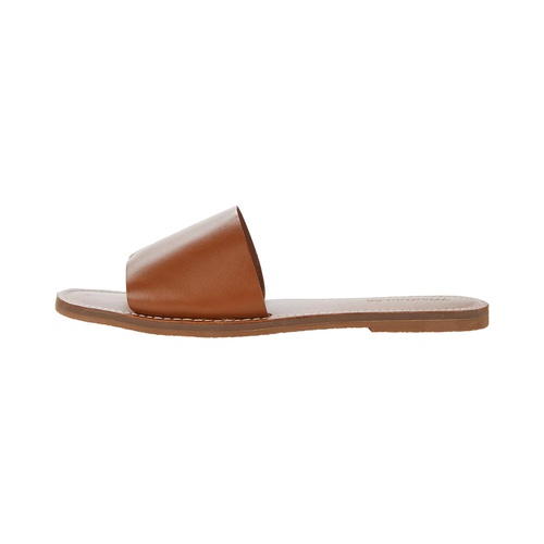 메이드웰 Madewell The Boardwalk Post Slide Sandal in Leather