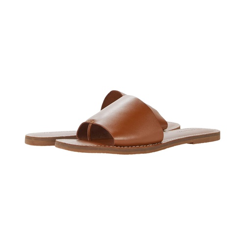 메이드웰 Madewell The Boardwalk Post Slide Sandal in Leather