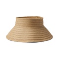 Madewell Packable Straw Visor Hat