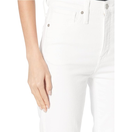 메이드웰 Madewell Stovepipe Jeans in Pure White