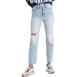 Madewell The Perfect Vintage High Waist Jeans: Ripped Edition_CALABRIA WASH