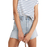 Madewell The Ripped Momjean Recycled Denim Shorts_BYERS