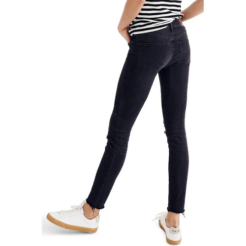 메이드웰 Madewell 9-Inch High Waist Skinny Jeans_BLACK SEA
