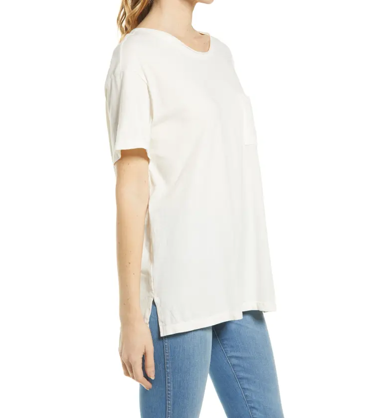 메이드웰 Madewell Oversize Softfade Cotton Pocket T-Shirt_LIGHTHOUSE