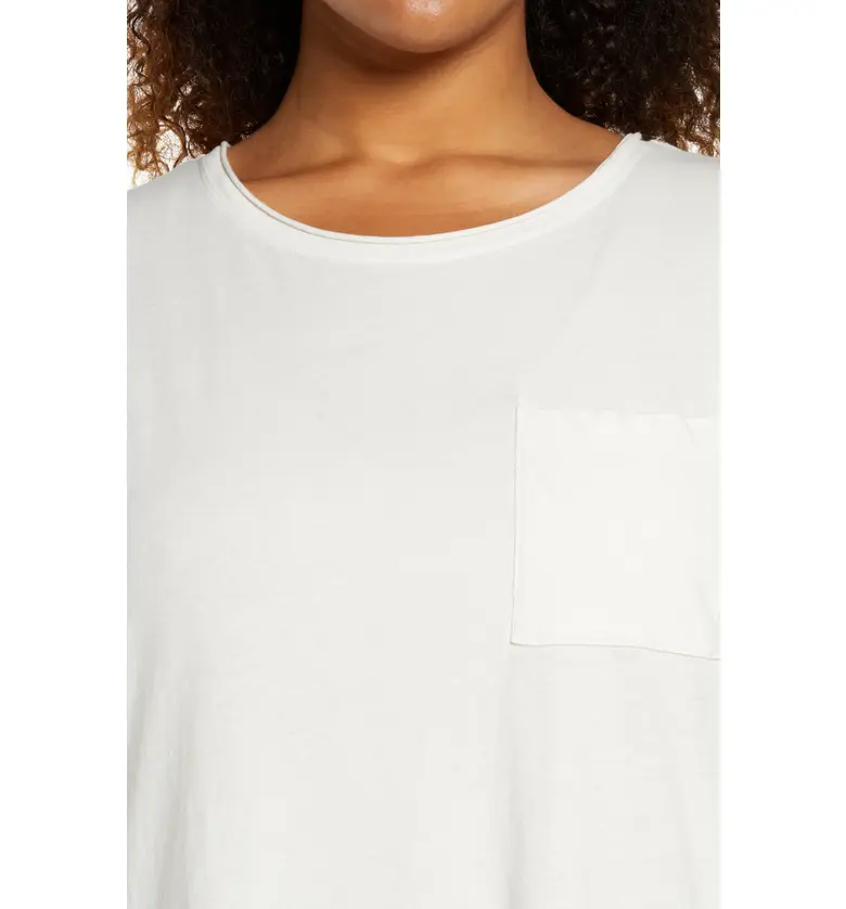메이드웰 Madewell Softfade Oversize Cotton Pocket T-Shirt_LIGHTHOUSE
