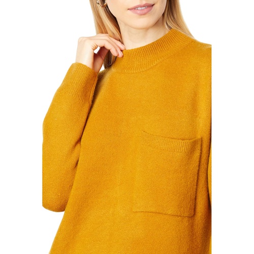 메이드웰 Madewell Solid Farrah Pocket Mock Neck