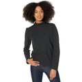 Madewell Hartford Puff-Sleeve Turtleneck Top