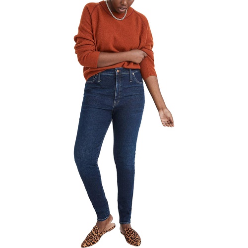 메이드웰 Madewell 9 Mid-Rise Skinny Jeans in Orland Wash:Denim Edition