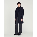Sandro Long coat fastened with three buttons