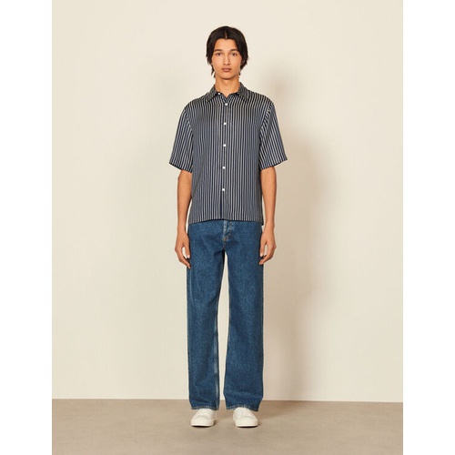 산드로 Sandro Striped flowing shirt