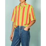 Sandro Striped flowing shirt