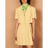 Sandro Tailored dress with cut-outs