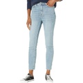 7 For All Mankind High-Waisted Ankle Skinny in Trio