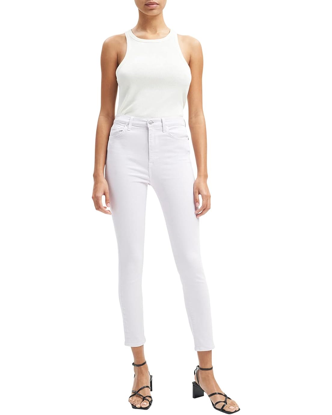 7 For All Mankind High-Waisted Ankle Skinny