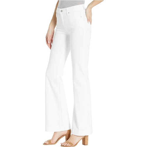  7 For All Mankind Dojo Tailorless in Slim Illusion White