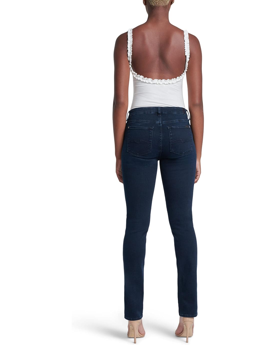  7 For All Mankind Kimmie Straight in Seren