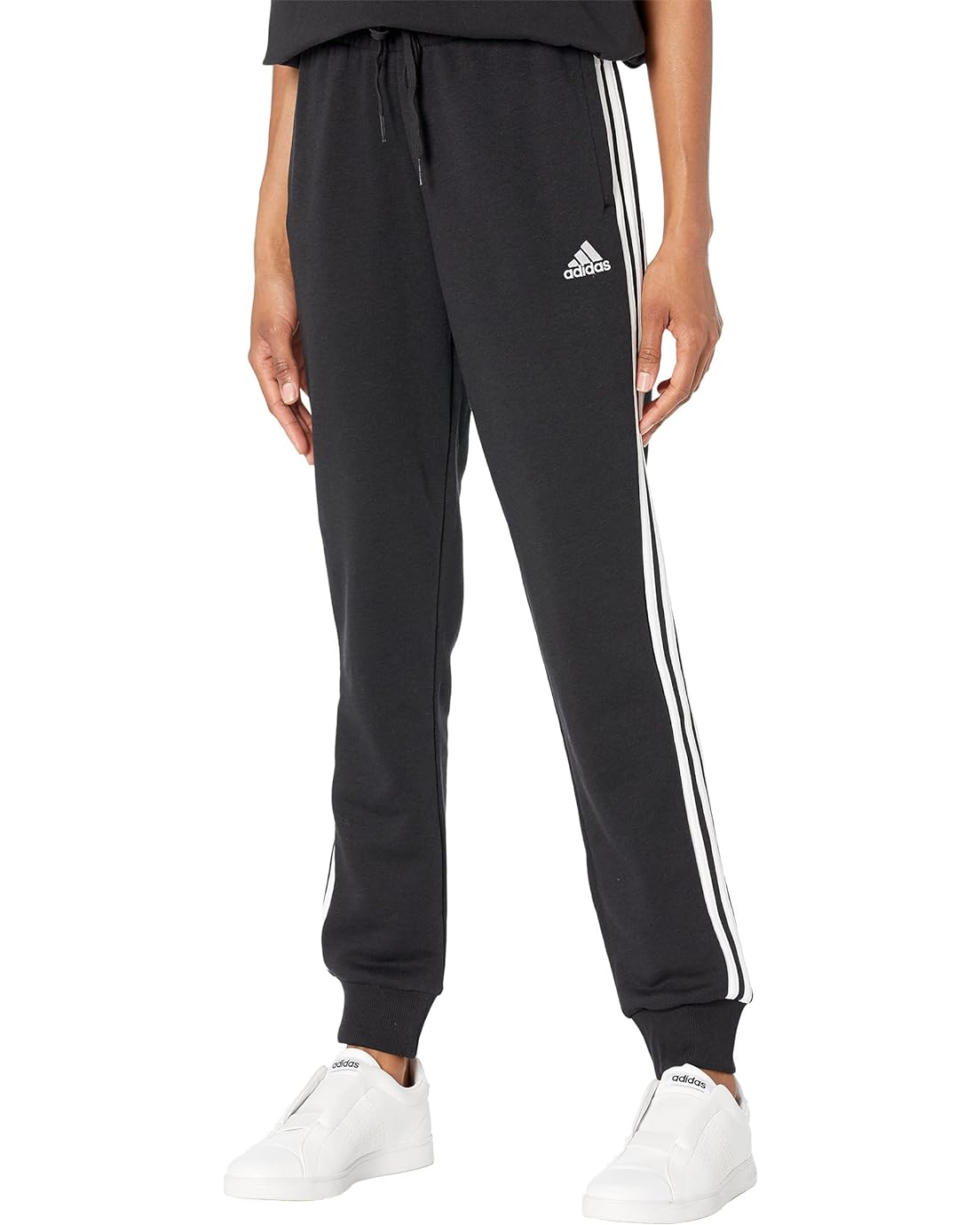 Adidas 3-Stripes French Terry Cropped Pants