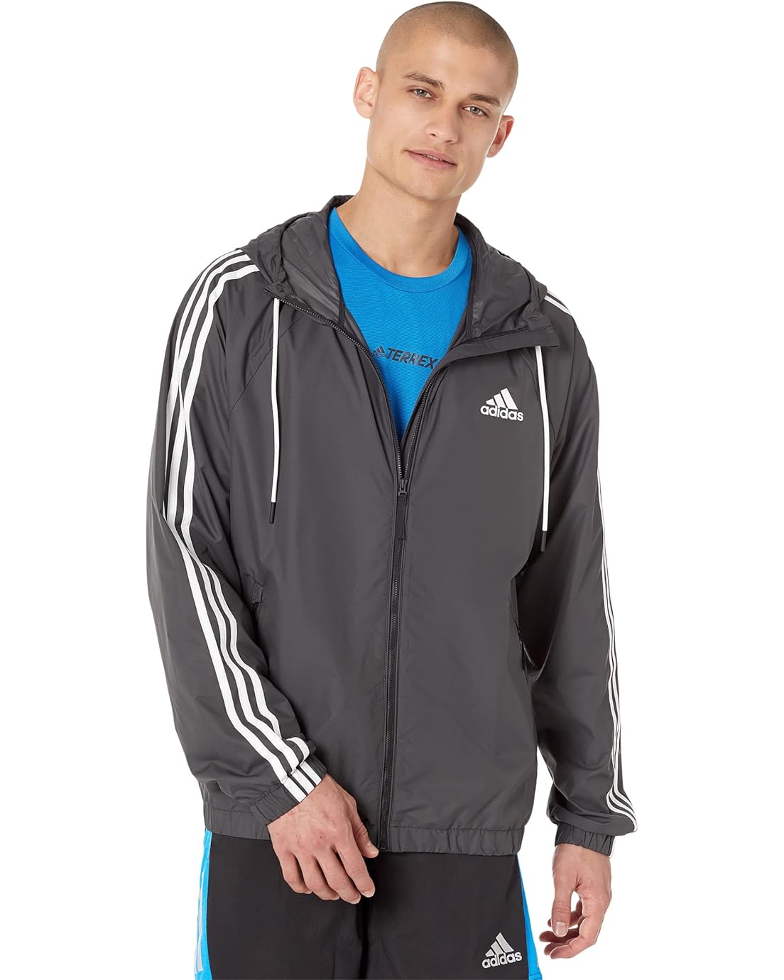 아디다스 Adidas Outdoor BSC 3-Stripes Wind Jacket
