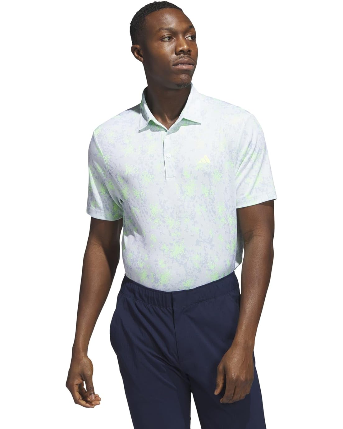 adidas Golf Burst Jacquard Polo Shirt
