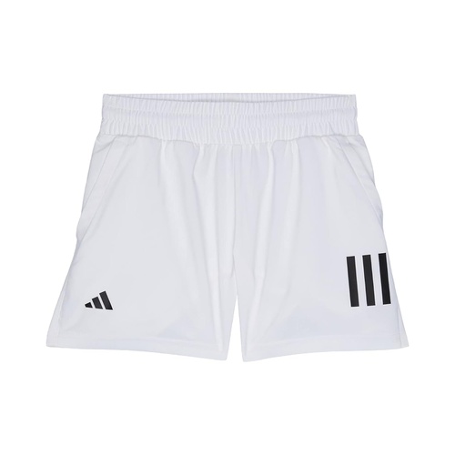 아디다스 adidas Kids Club Tennis 3-Stripes Shorts (Little Kids/Big Kids)
