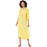 America & Beyond Butter Yellow Oxford Cover-Up