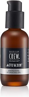 American Crew ACUMEN Energizing Hydrating Face and Body Gel for Men, Non-Comedogenic Skincare Lotion for Smooth & Refreshed Skin