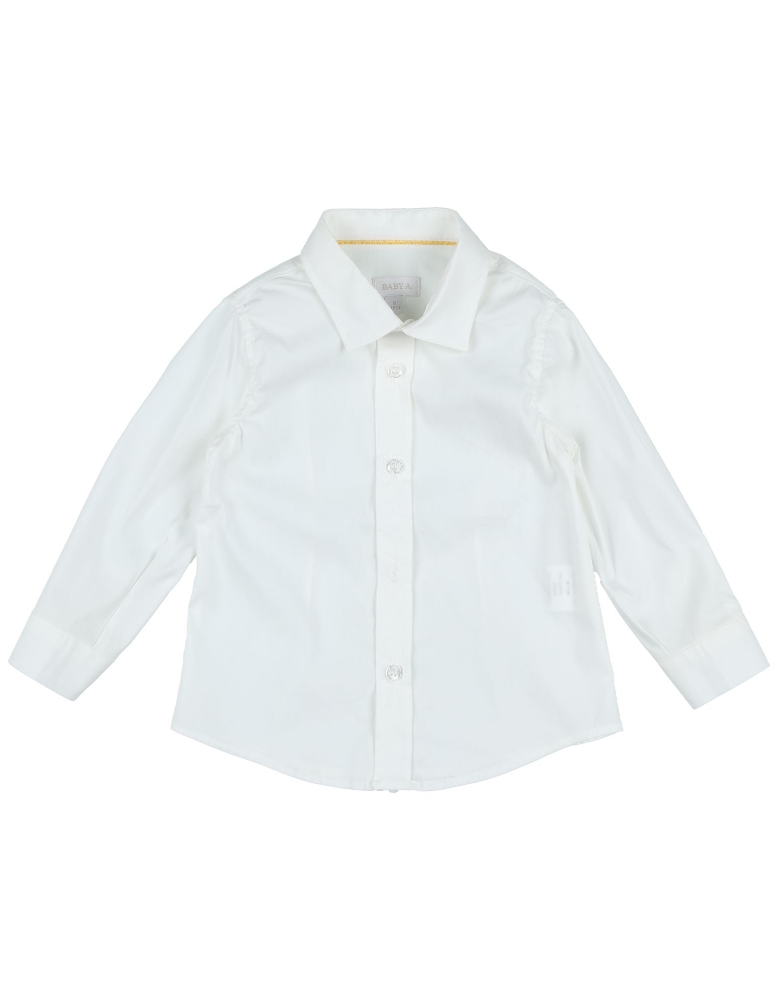 BABY A. Solid color shirt