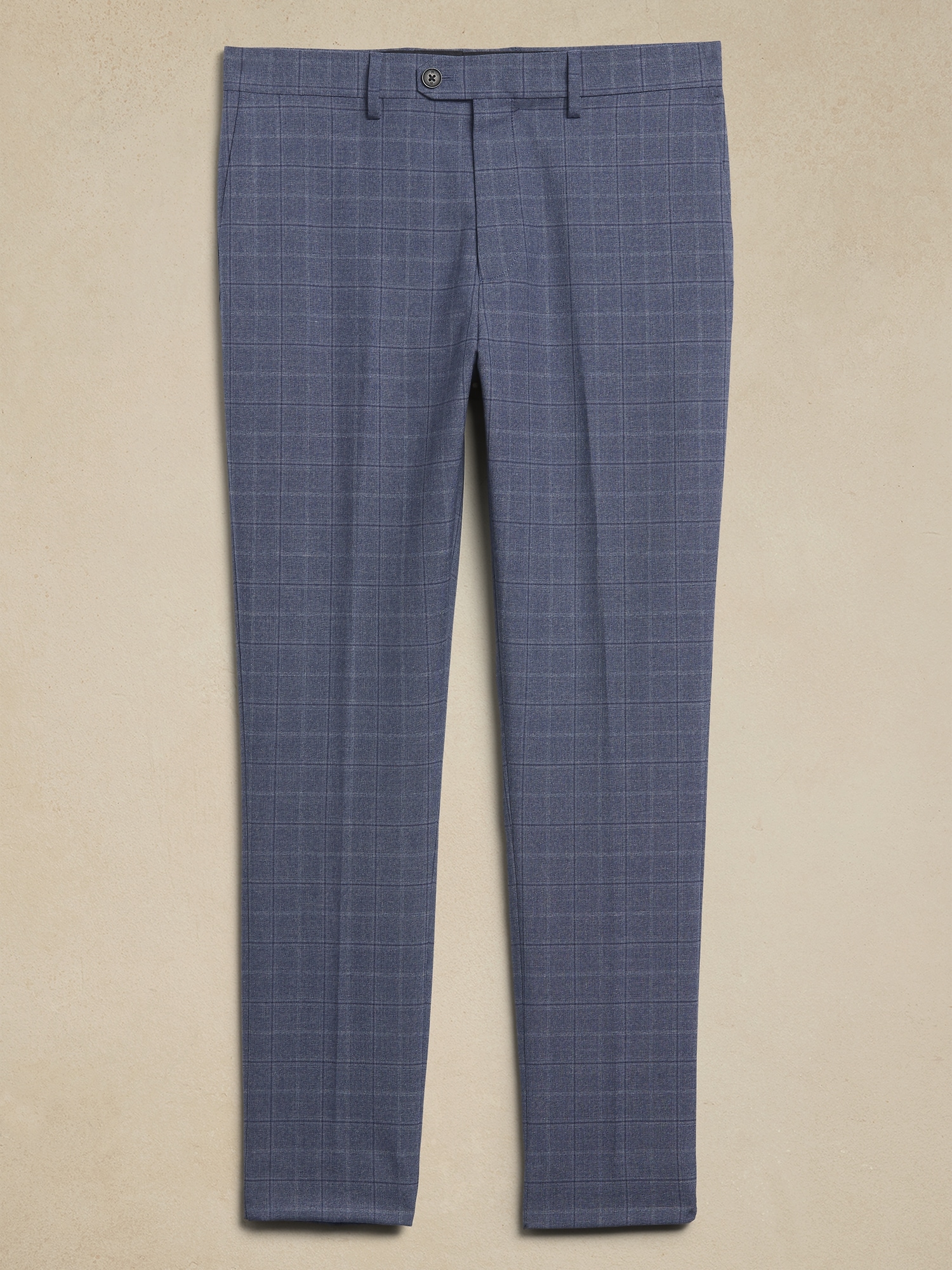 바나나리퍼블릭 Tailored-Fit Plaid Suit Trouser