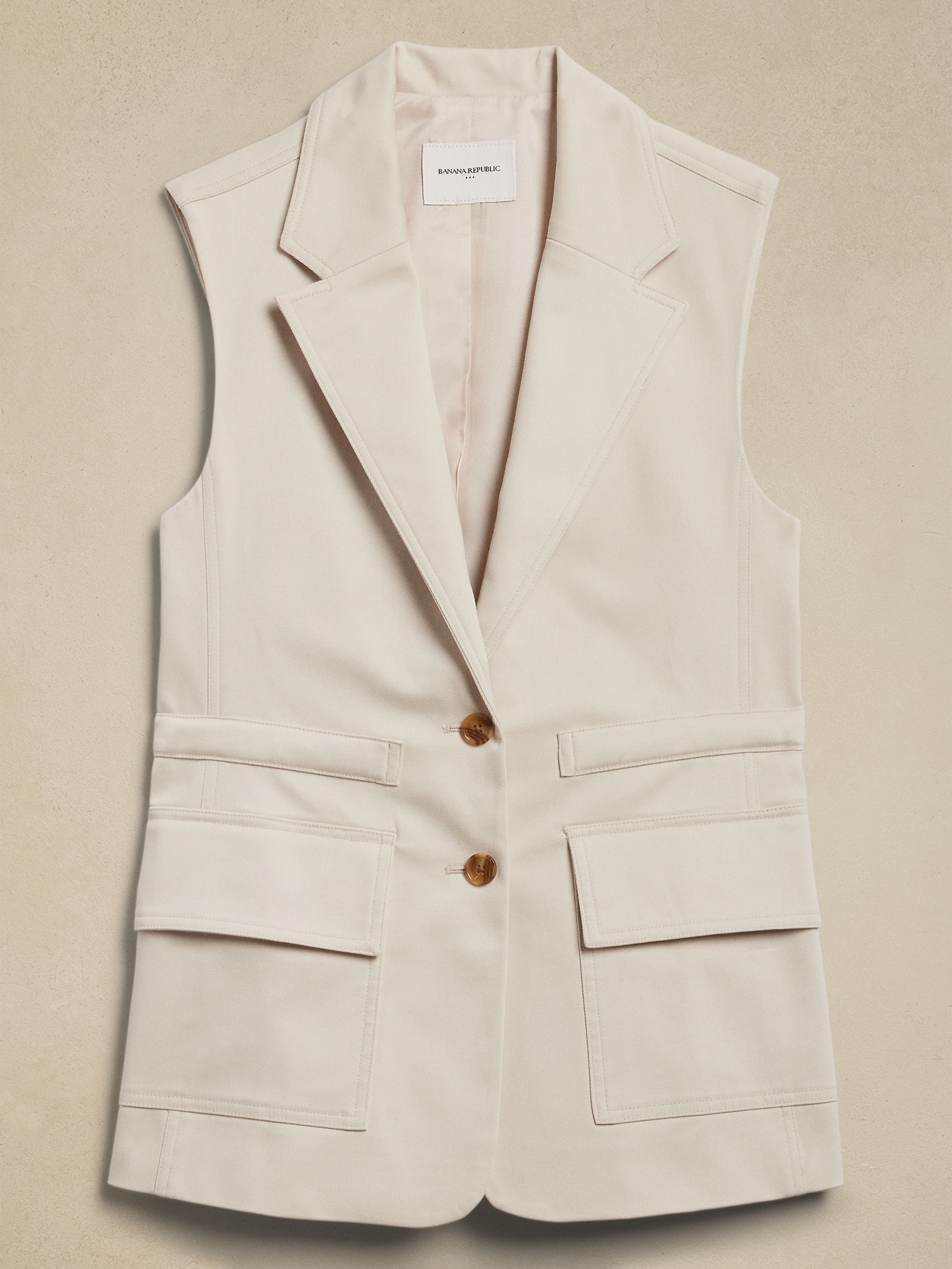 바나나리퍼블릭 Stretch-Cotton Vest