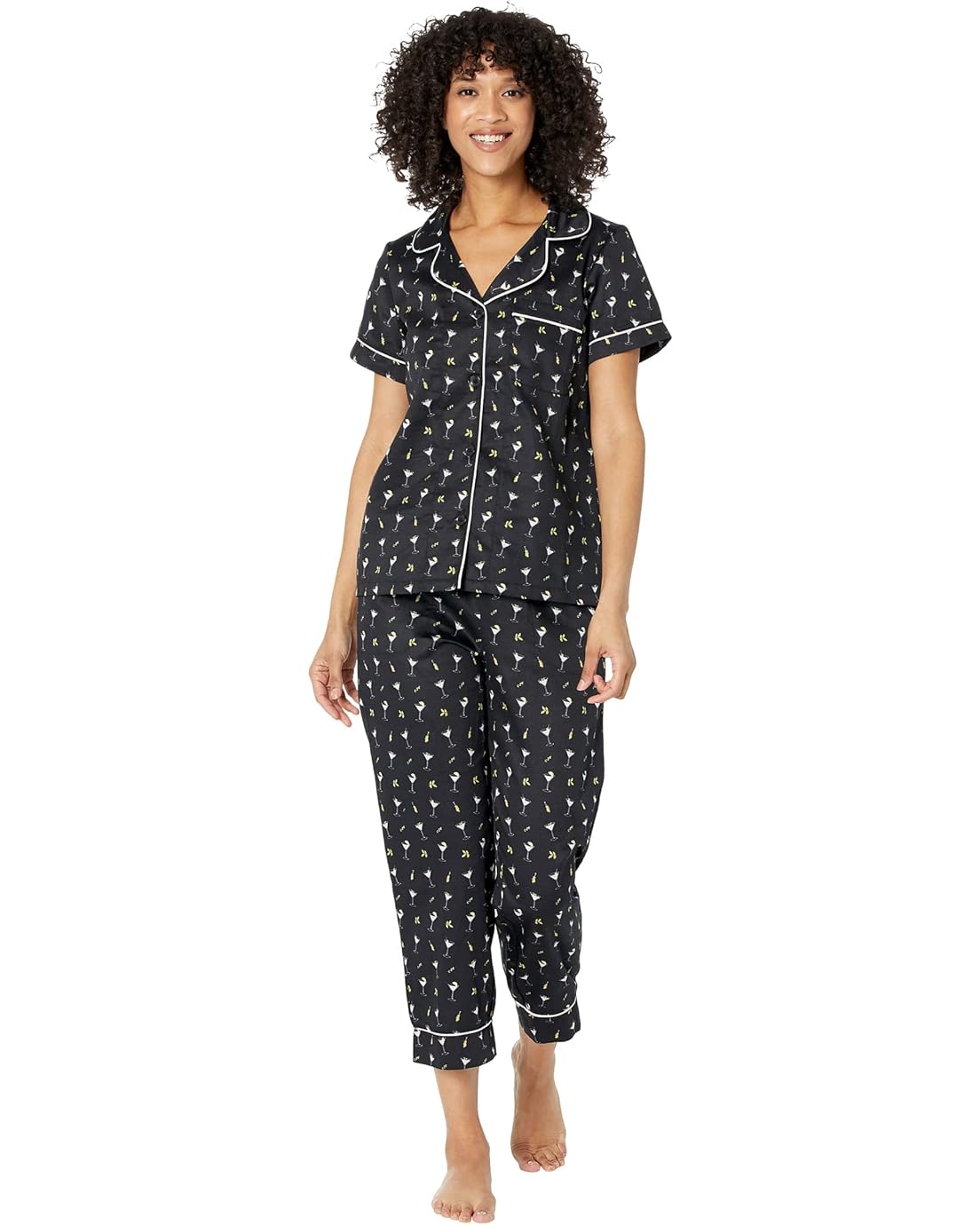 Bedhead PJs Short Sleeve Cropped Pajama Set