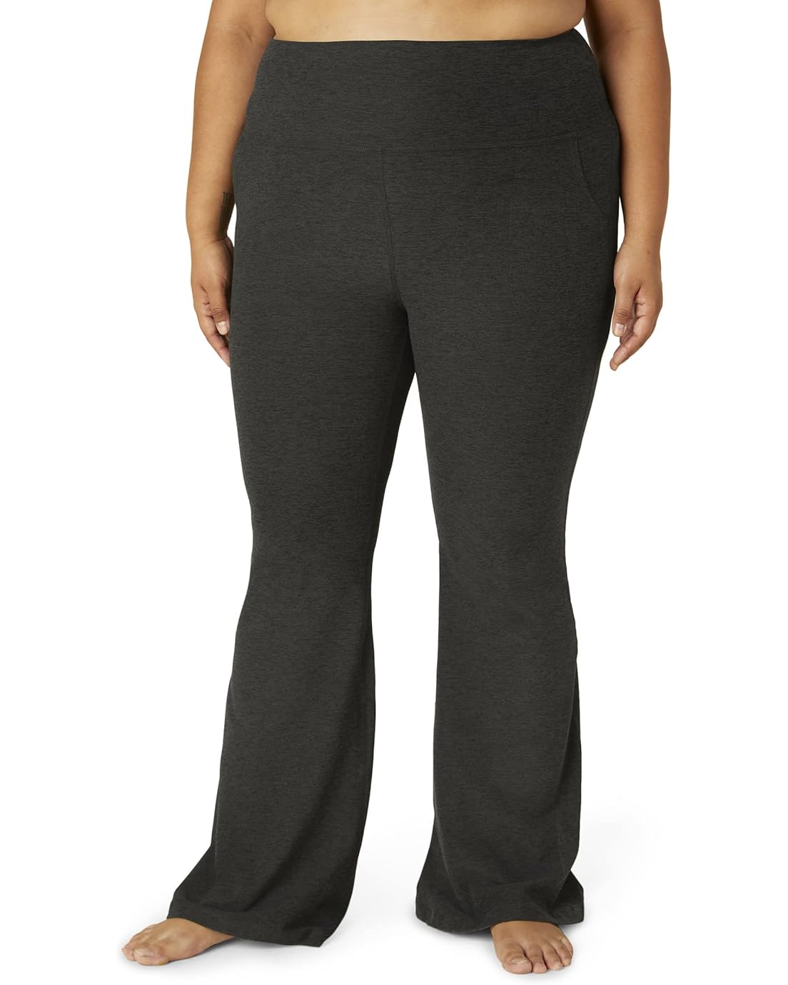 Beyond Yoga Plus Size Spacedye All Day Flare High Waisted Pants