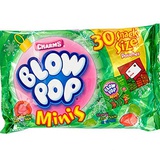 Blow Pops Lollipops Charms Blow Pops Minis Candy Snack Pouches, Bag of 30