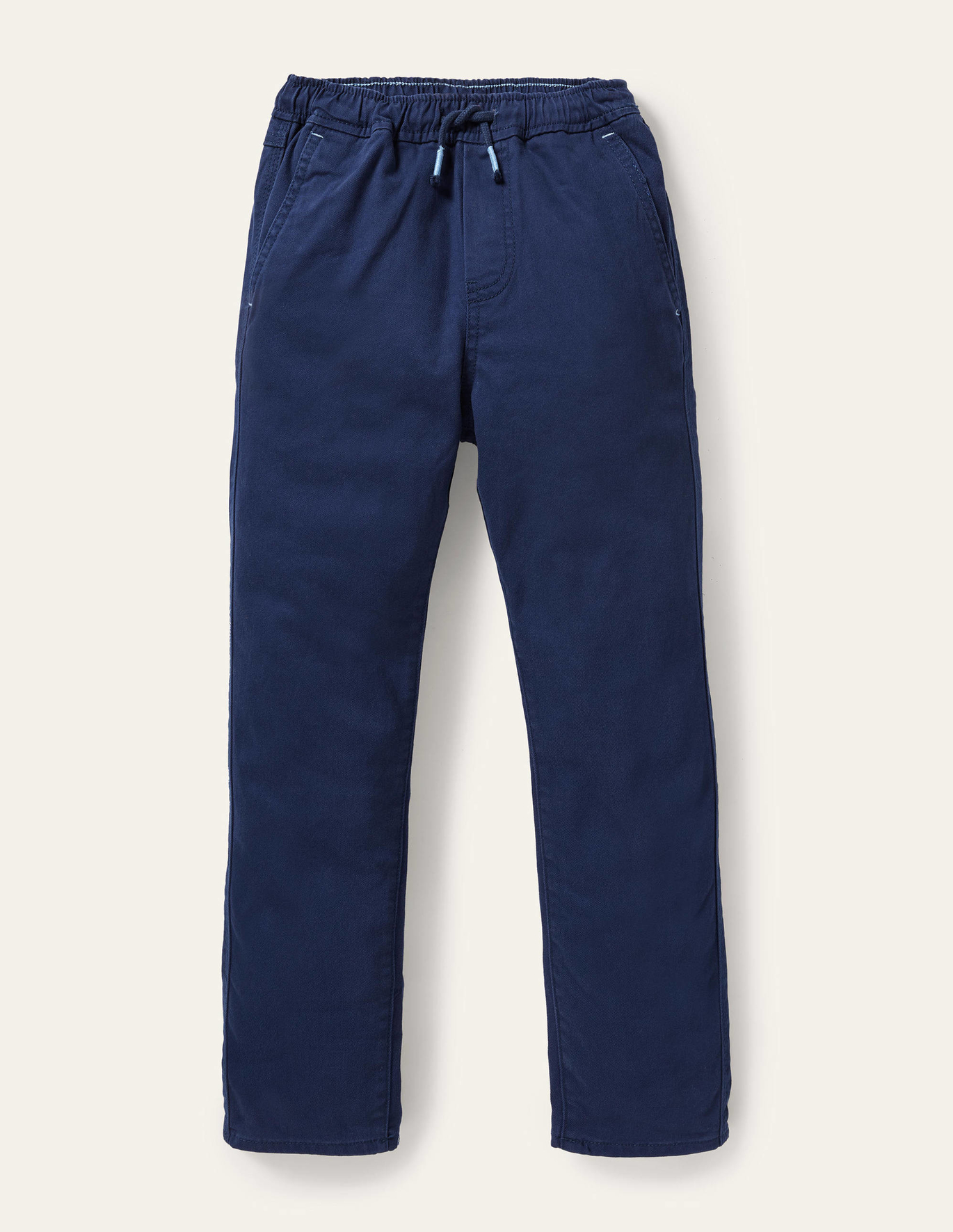 Boden Relaxed Slim Pull-on Pants - College Navy