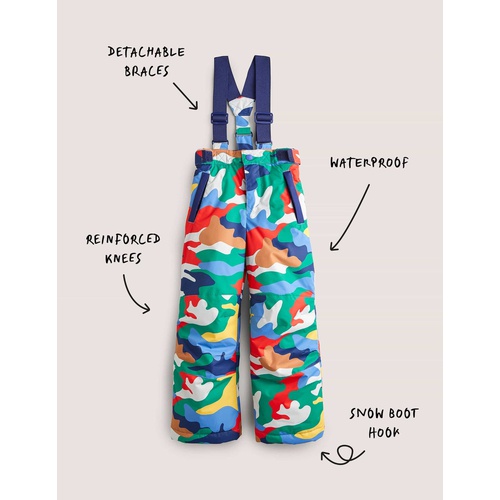 보덴 Boden All-weather Waterproof Pants - Multi Camo