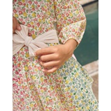 Boden Full Skirt Bow Dress - Rainbow Hotchpotch Floral