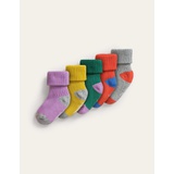 Boden Sock Box 5 Pack - Multi Rib