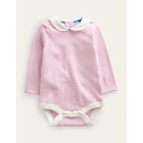 Boden Ribbed Body - Ivory/Pink