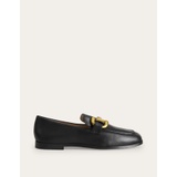 Boden Snaffle Detail Loafers - Black