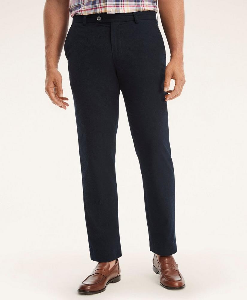 Big & Tall Cotton Seersucker Pants